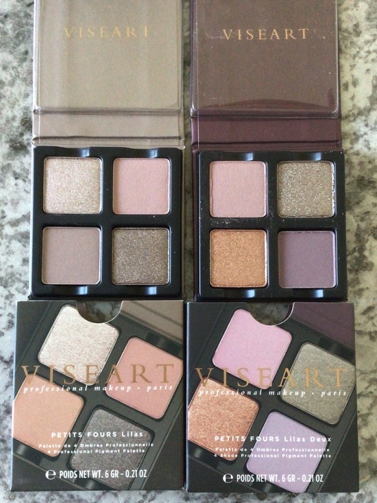 Viseart Other - Viseart Petits Fours Lilas and Lilas Deux Eyeshadow Palette Bundle, New